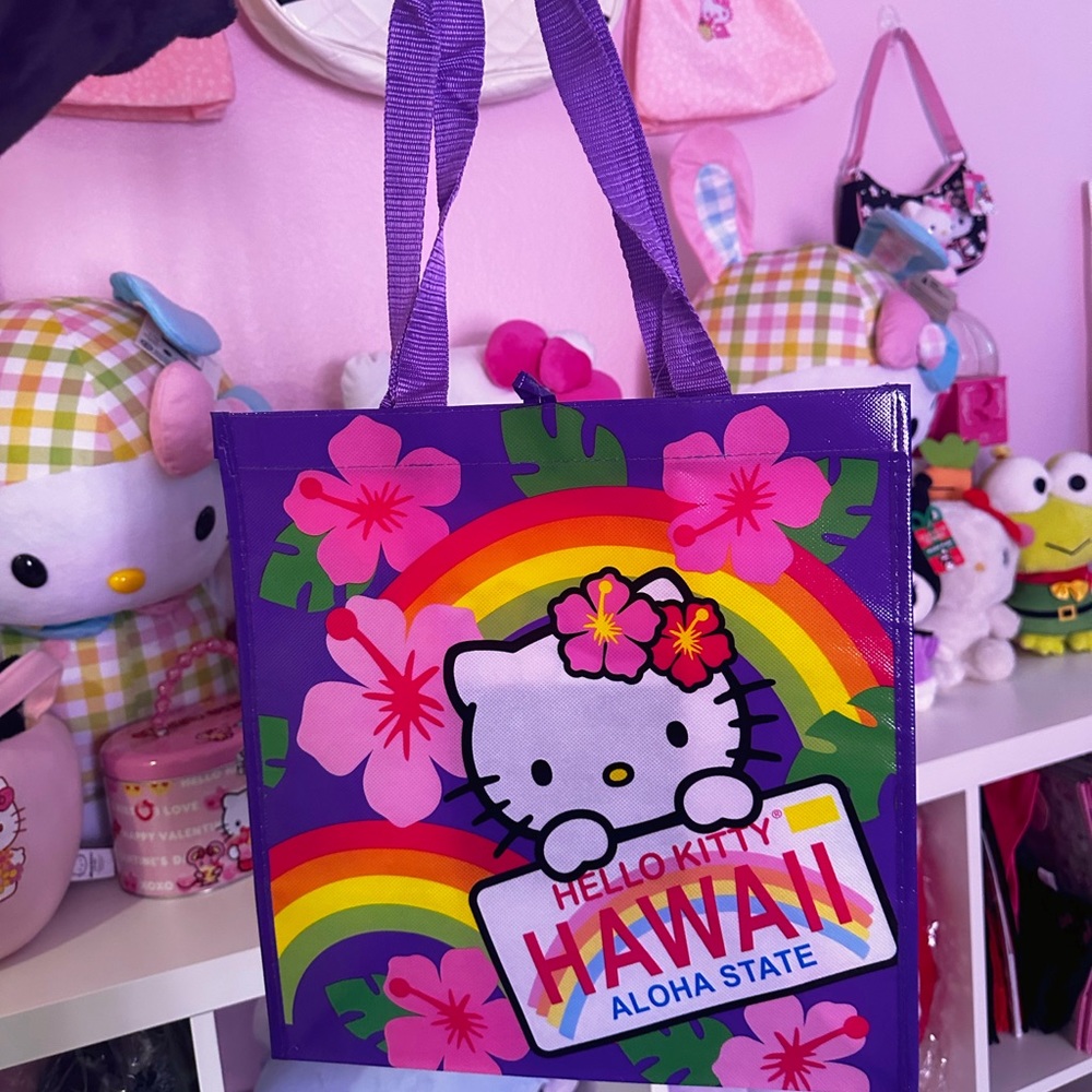 Purple HK Hawaii Bag